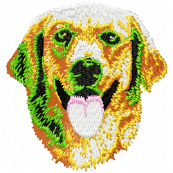 Dogs Embroidery Design 12